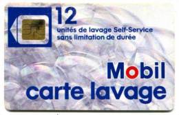 @+ Carte De Lavage MOBIL - BULLES TYPE 1 - 12 UNITES - SO3. - Car-wash