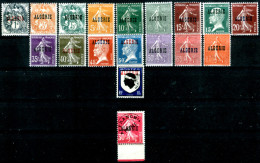 Algeria-001 - 1924-45 - Francobolli Di Francia Soprastampati "ALGERIA" (+) - Privi Di Difetti Occulti. - Nuevos