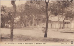 ,afrique,Guinée,CONAKRY   En 1917,colonie Française,avenue Du Gouvernement,mission Des Soeurs,rare - Französisch-Guinea