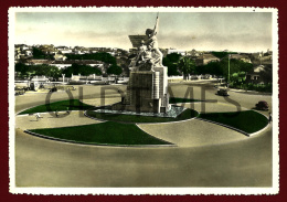 ANGOLA - LUANDA - MONUMENTO AOS COMBATENTES DA GRANDE GUERRA - 1950 REAL PHOTO PC - Angola