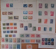 SMALL COLLECTION OF PORTUGUESE STAMPS 1947-1959 ALMEIDO GARRETT, SAO PAOLO - Lotes & Colecciones