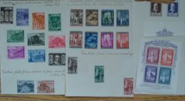 COLLECTION OF VATICAN STAMPS 1944-1959 COUNCIL OF CHALCEDON - Collections