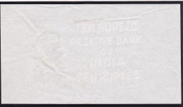 India - Ten Ruppees, Reserve Bank Of India - Georges VI - Papier Filigrané - Inde