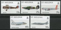 104 SAINTE HELENE 2008 - Avion - Neuf Sans Charniere (Yvert 968/72) - Sint-Helena