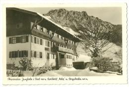 Autriche CPA Photo Jungholtz Hotel Adler - Jungholz