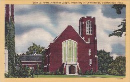 John A Patten Memorial Chapel University Of Chattanooga Tennessee - Chattanooga