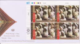 United Nations FDC Mi 769 - World Cultural Heritage - China - Terracota Soldiers - Cancellation Vienna - 2013 - FDC