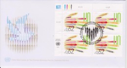 United Nations FDC Mi 766 - Hand - Cancellation Vienna - 2013 - FDC