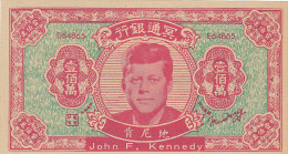 Hell Bank Note - John F. Kennedy (FDC, UNC) - Cina