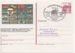 Nr. 3510, Ganzsache Deutsche Bundespost,  Lüdenscheid - Cartes Postales Illustrées - Oblitérées