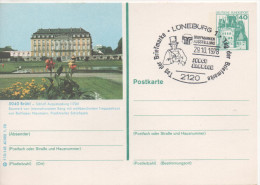 Nr. 3486, Ganzsache Deutsche Bundespost,  Brühl - Cartoline Illustrate - Usati