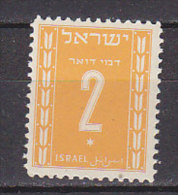 K0240 - ISRAEL TAXE Yv N°6 ** - Portomarken