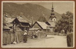 SLOVENIA, KRANJSKA GORA-CHURCH, PICTURE POSTCARD 1929 RARE!!!! - Slovénie