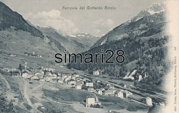 AIROLO - N° 6270 - FERROVIA DEL GOTTARDO (CHEMIN DE FER) - Airolo