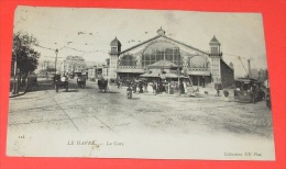 Le Havre - La Gare :::: Animation - Attelages - Tramways ----- 275 - Gare