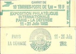CARNET 2155-C 2a Sabine De Gandon "PHILEXFRANCE 82" Conf.6 Fermé Parfait état Bas Prix  à Saisir. - Modern : 1959-…