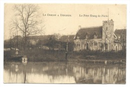 CPA - Le Donjon à DIEGHEM - DIEGEM - Le Petit étang De Pêche  // - Machelen