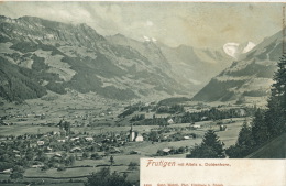 SUISSE - FRUTIGEN Mit Altels Und Doldenhorn - Frutigen