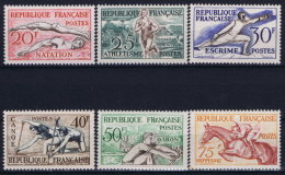 France: 1953 Yv Nr 960 - 965  MNH/** Neuf Sans Ch. - Unused Stamps