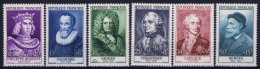 France: 1955 Yv Nr 1027 - 1032 MNH/** Neuf Sans Ch. - Nuevos