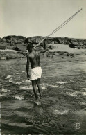 Afrique - Soudan Français - Pêcheur - Pêche Au Harpon Dans Les Rapides Du Niger - Semi Moderne Petit Format - Bon état - Soudan