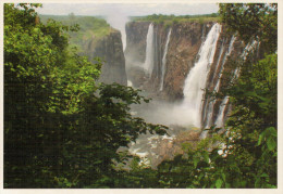 ZAMBIA  LE CASCATE VITTORIA    (VIAGGIATA) - Sambia