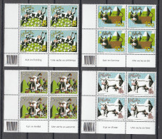 Suiza / Switzerland 2006 - Michel 1973-1976 - Blocks Of 4 (corner Of Sheet) ** MNH - Neufs