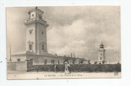 Cp , 76 , LE HAVRE , Les Phares De La HEVE , écrite , Ed : Neurdein - Cap De La Hève