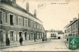 CPA 95  MOURS LA GRANDE RUE 1910 - Mours