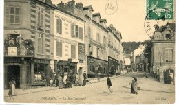 CPA 95 PARMAIN LA RUE GUICHARD 1909 - Parmain