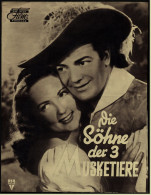 Das Neue Film-Programm Von Ca. 1950  -  "Die Söhne Der 3 Musketiere"  -  Mit Cornel Wilde, Maureen O Hara - Revistas