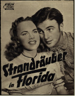 Das Neue Film-Programm Von Ca. 1951  -  "Strandräuber In Florida"  -  Mit : Robert Cummings - Terry Moore - Riviste