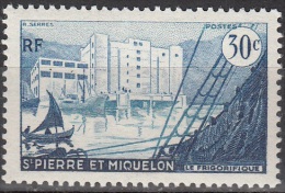 Saint-Pierre & Miquelon 1955 Michel 375 Neuf ** Cote (2007) 1.00 Euro Le Frigorifique De Saint-Pierre - Ongebruikt