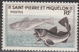 Saint-Pierre & Miquelon 1957 Michel 381 Neuf ** Cote (2007) 0.60 Euro Morues - Neufs