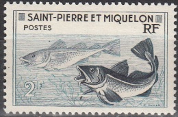 Saint-Pierre & Miquelon 1957 Michel 383 Neuf ** Cote (2007) 1.15 Euro Morues - Nuevos