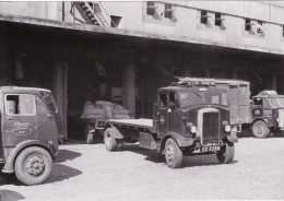 Postcard 1936 Leyland Beaver Flatbed Lorry & Trailer Ulster Transport Billingham - Trucks, Vans &  Lorries