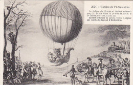 Aviation - Histoire - Ballon Montgolfière - Nesle - Luchtschepen