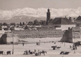 AFRIQUE,AFRICA,AFRIKA,MAGHREB,MAROC,MOROCCO,MARRAK ECH,MURRAKUSH,REMPARTS,AT LAS,photo Bertrand,remorque,rare - Marrakech