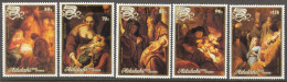 AITUTAKI 1988 - Noël 1988, Peintures De Rembrandt - 5v Neufs // Mnh CV €17,50 - Aitutaki