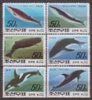 Korea  DPR. 1992, Whales.6v. Michel.3354-59  MNH 20926 - Baleines