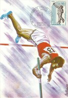 ANDORRE LA VIEILLE - 1970 - Championnats D'Europe D'athlétisme - Maximumkarten (MC)
