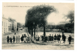 LOUVECIENNES (78) - RUE ET PLACE DES CREUX - Louveciennes