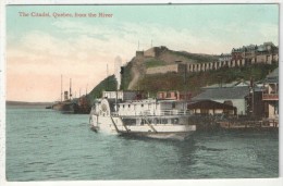 The Citadel, Quebec, From The River - Québec - La Citadelle
