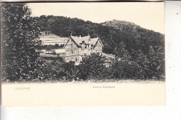 5928 BAD LAASPHE, Kurhaus Kohlstaedt, Ca. 1905, Ungeteilte Rückseite - Bad Laasphe