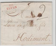 BEM005/ 96 EUPEN (1806) Komplett Mit Textinhalt - 1794-1814 (French Period)