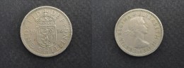 1956 - 1 SHILLING GRANDE-BRETAGNE - ANGLETERRE - GREAT BRITAIN - ENGLAND - I. 1 Shilling