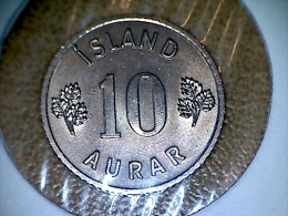Island 10 Aurar 1963 - IJsland