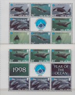 Isle Of Man. 1998, Whales. Michel.MN 65-66 MNH 20937 - Baleines