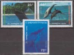 Polynesie. 1994, Whales.3v. Michel.650-652. MNH 20942 - Baleines