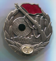 ARCHERY / SHOOTING, Hunter Jager - BULGARIA, Vintage Badge - Tir à L'Arc